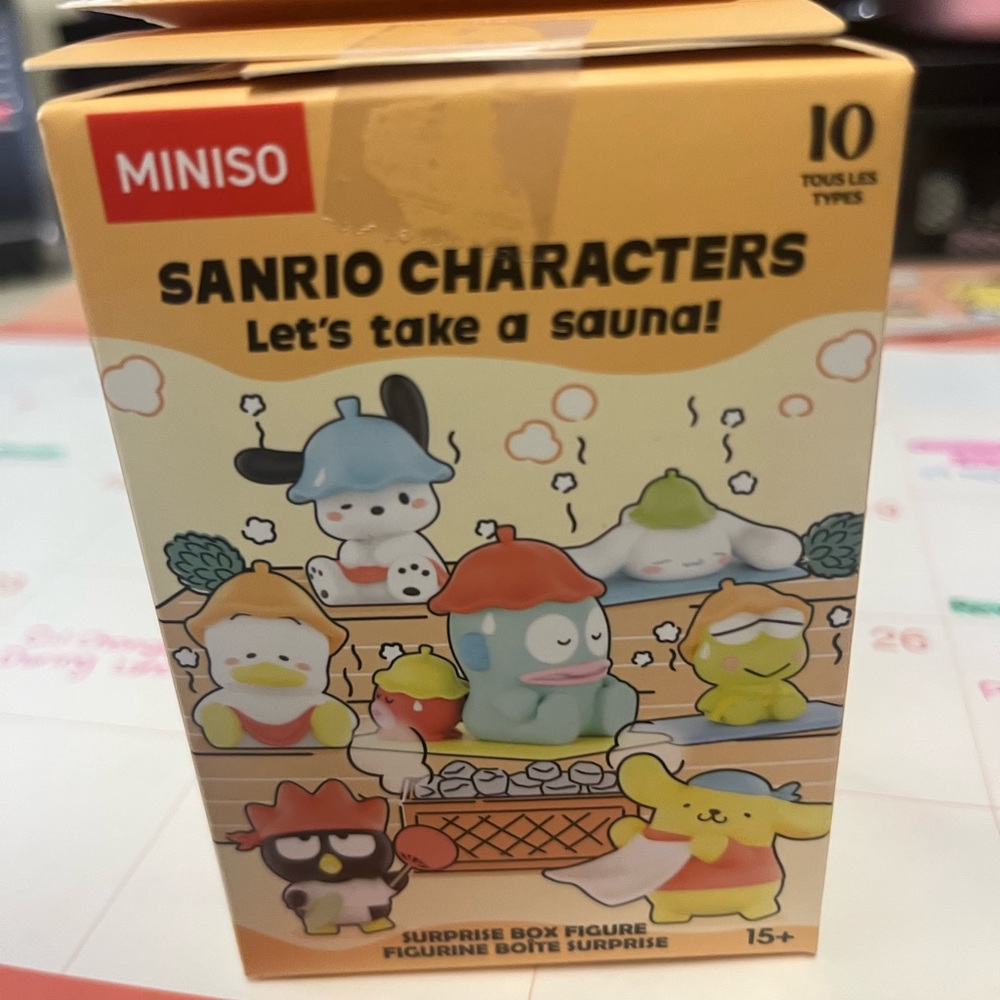 Miniso Sanrio Blind Box - Let’s Take a Sauna Series